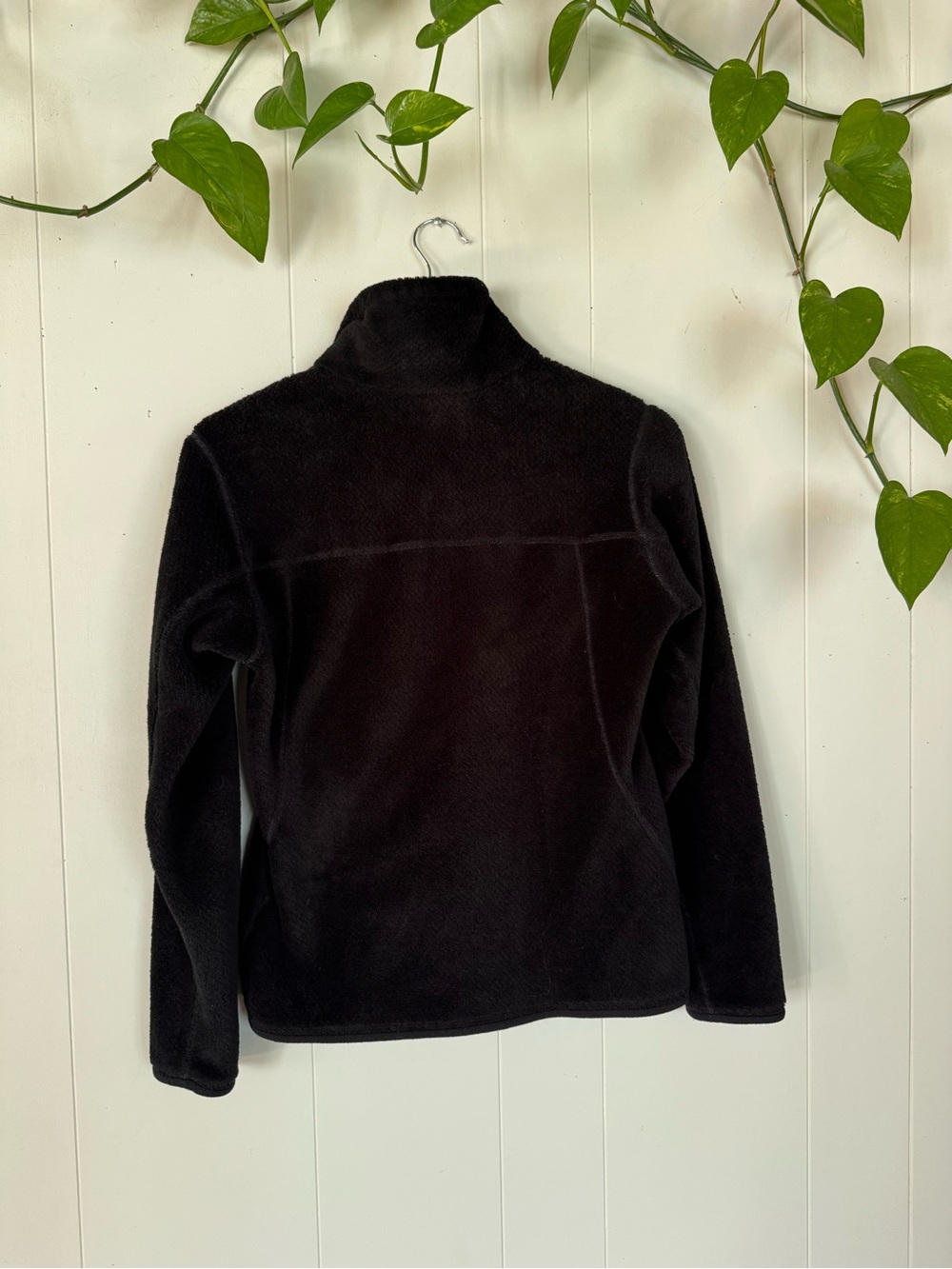 Patagonia Black Snap-T Synchilla Fleece Pullover Jacket - Picture 6 of 7